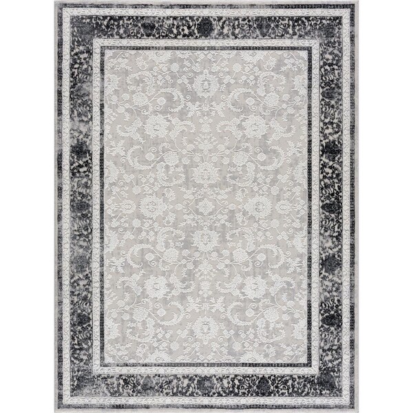 Rlm Distribution 1 ft. 11 in. x 3 ft. Reserve Milestone Rectangle Accent Rug, Gray HO3086494 - main